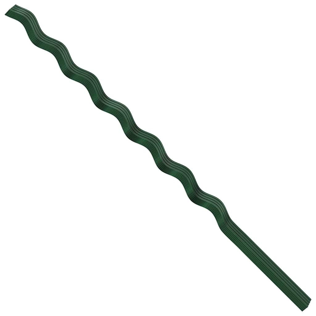 Spiral-Pflanzenstützen 50 pcs Grün 170 cm