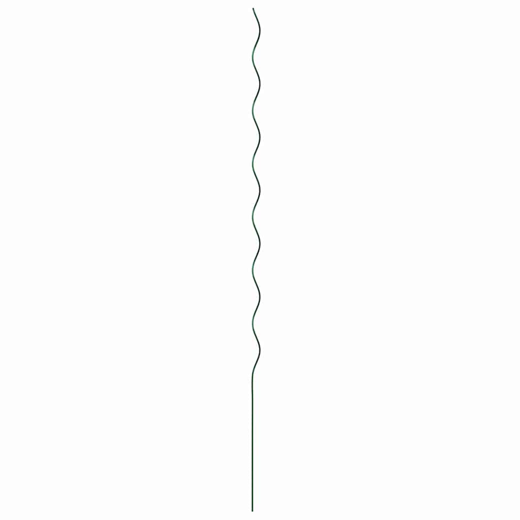 Spiral-Pflanzenstützen 50 pcs Grün 170 cm
