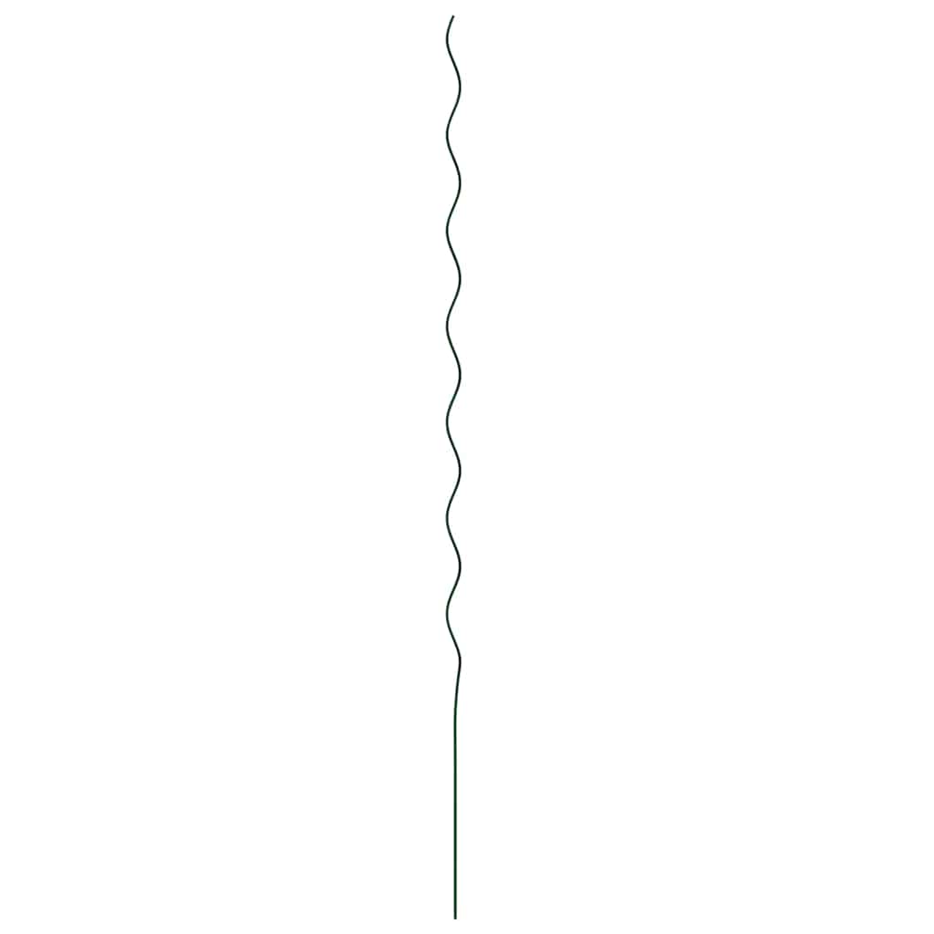 Spiral-Pflanzenstützen 50 pcs Grün 170 cm