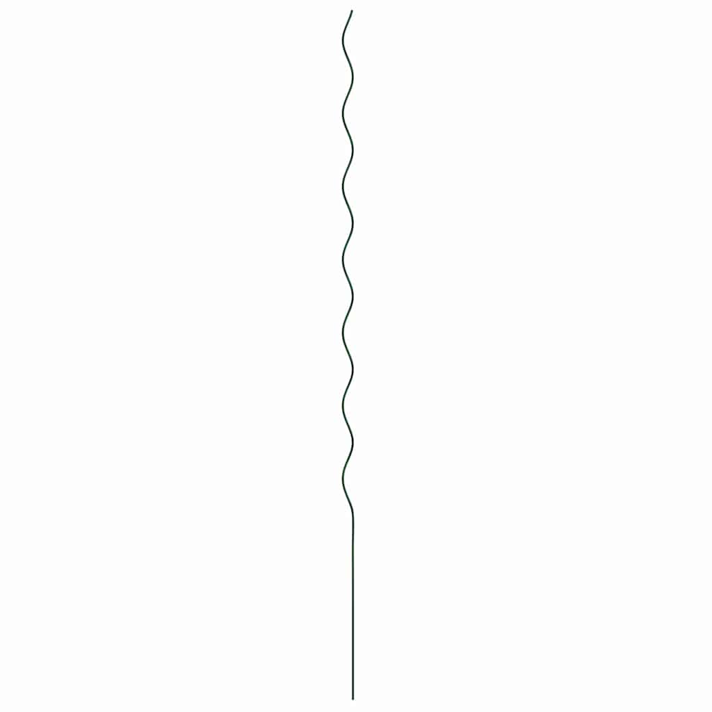 Spiral-Pflanzenstützen 5 pcs Grün 170 cm