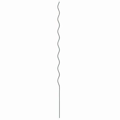 Spiral-Pflanzenstützen 5 pcs Grün 170 cm