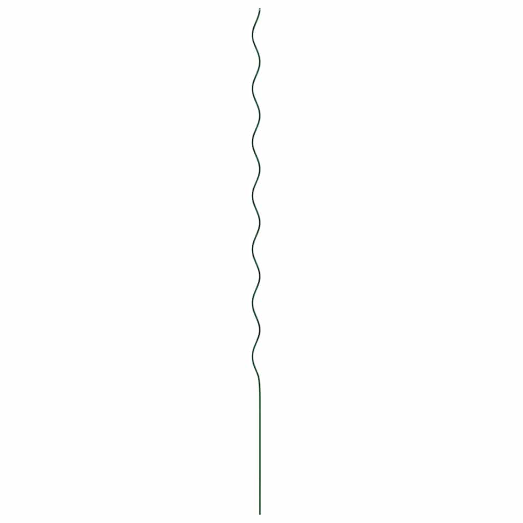 Spiral-Pflanzenstützen 5 pcs Grün 170 cm