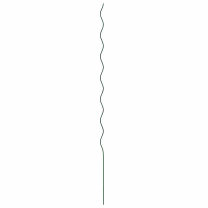 Spiral-Pflanzenstützen 5 pcs Grün 170 cm