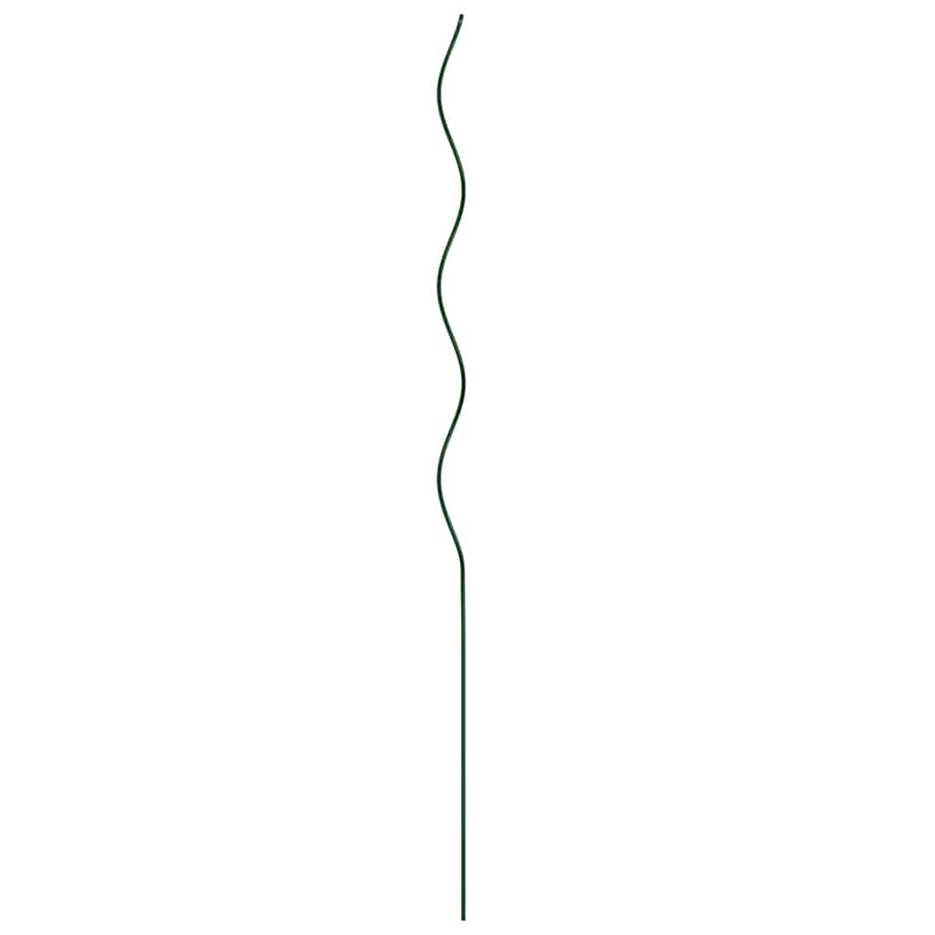 Spiral-Pflanzenstützen 50 pcs Grün 110 cm