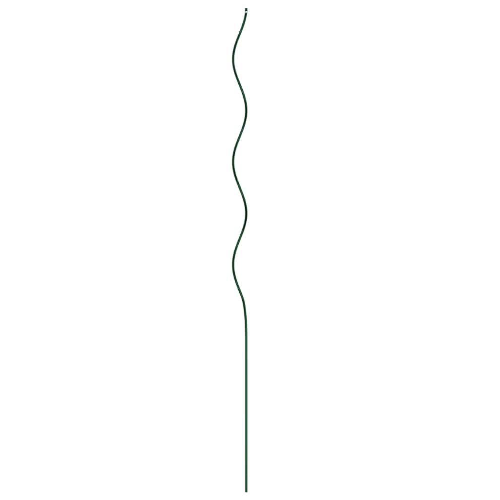 Spiral-Pflanzenstützen 50 pcs Grün 110 cm