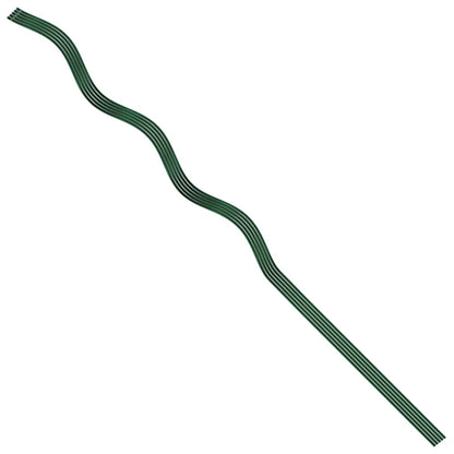 Spiral-Pflanzenstützen 5 pcs Grün 110 cm
