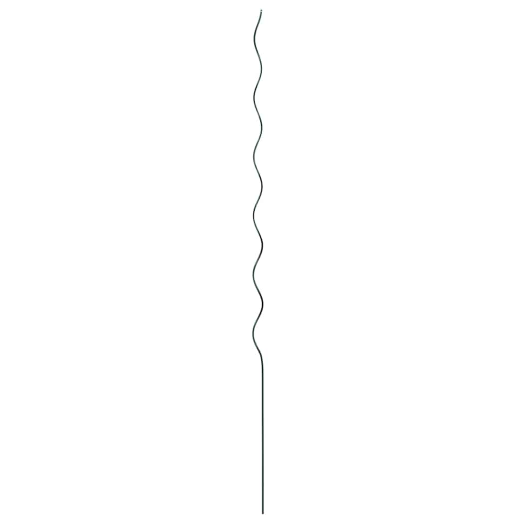 Spiral-Pflanzenstützen 5 pcs Grün 150 cm