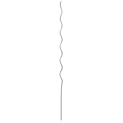 Spiral-Pflanzenstützen 5 pcs Grün 150 cm