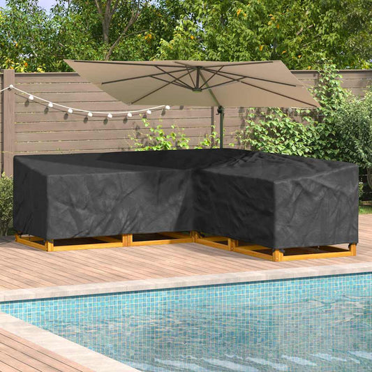 Gartenmöbelabdeckung 255 x 255 x 80 cm 210D Oxford Stoff