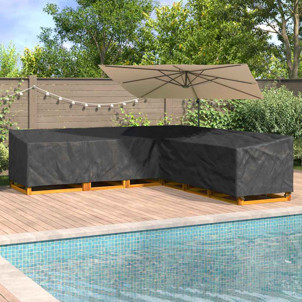 Gartenmöbelabdeckung 300 x 300 x 80 cm 600D Oxford Stoff