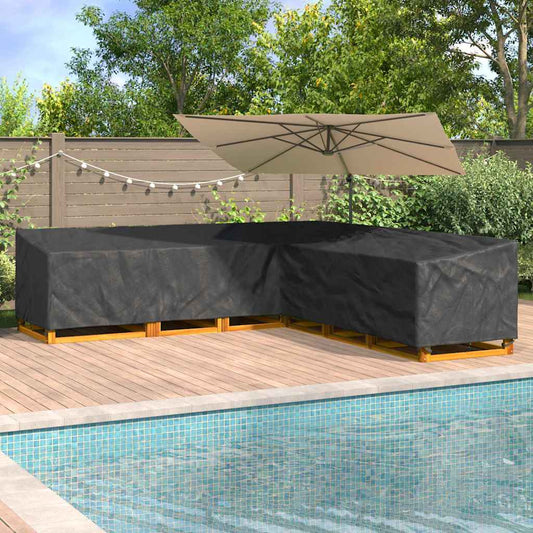Gartenmöbelabdeckung 325 x 325 x 80 cm 420D Oxford Stoff