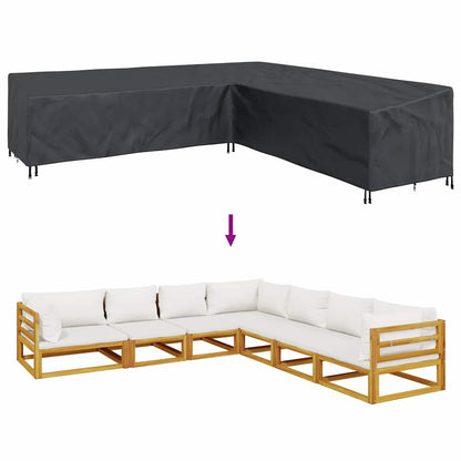 Gartenmöbelabdeckung 325 x 325 x 80 cm 420D Oxford Stoff