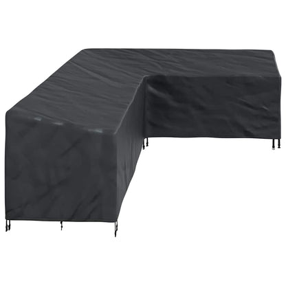 Gartenmöbelabdeckung Schwarz 286 x 222 x 80 cm 420D-Gewebe