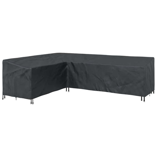 Gartenmöbelabdeckung Schwarz 286 x 222 x 80 cm 600D-Gewebe