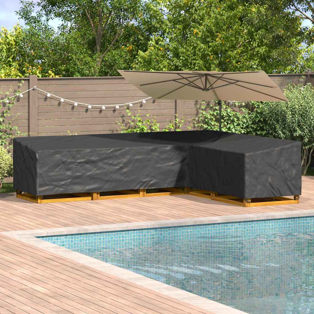 Gartenmöbelabdeckung 330 x 255 x 80 cm 420D Oxford Stoff