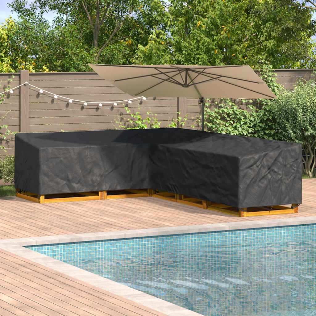 Gartenmöbelabdeckung 330 x 255 x 80 cm 420D Oxford Stoff