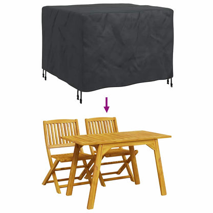 Gartenmöbelabdeckung Schwarz 100 x 100 x 70 cm 210D