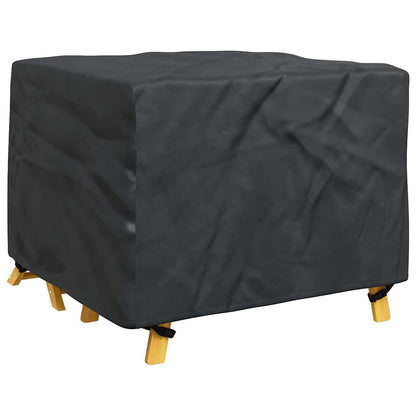 Gartenmöbelabdeckung Schwarz 100 x 100 x 70 cm 600D