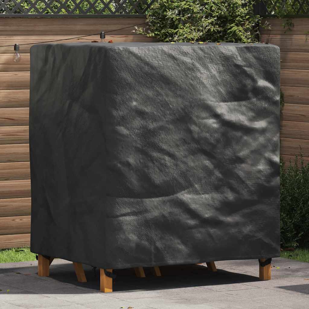 Gartenmöbelabdeckung Schwarz 116 x 100 x 120 cm 420D