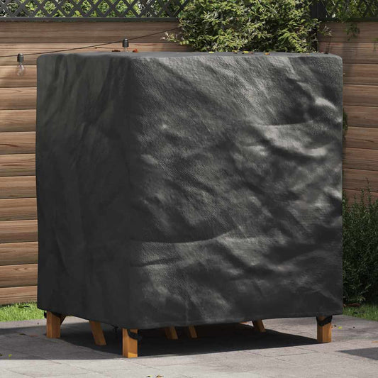 Gartenmöbelabdeckung Schwarz 116 x 100 x 120 cm 420D
