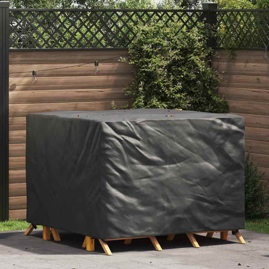 Schutzhülle für Gartenmöbel 125 x 125 x 74 cm 600D-Gewebe