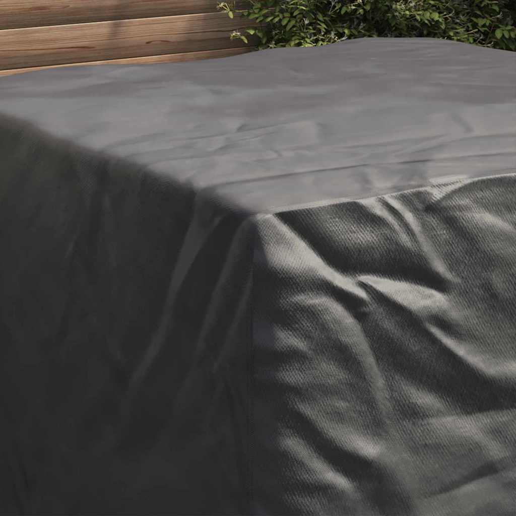Gartenmöbelabdeckung Schwarz 135 x 135 x 90 cm 600D