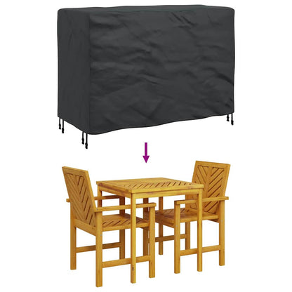 Gartenmöbelabdeckung Schwarz 130 x 80 x 70 cm 420D