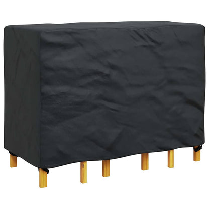 Gartenmöbelabdeckung Schwarz 140 x 70 x 90 cm 210D