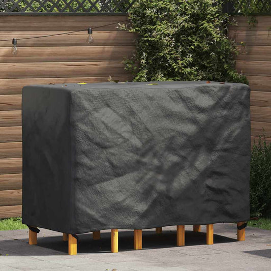 Gartenmöbelabdeckung Schwarz 140 x 70 x 90 cm 600D