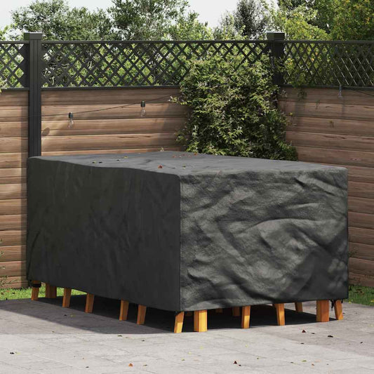 Gartenmöbelabdeckung Schwarz 143 x 225 x 90 cm 600D