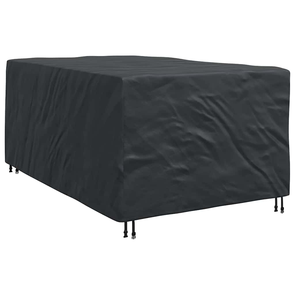 Gartenmöbelabdeckung Schwarz 143 x 225 x 90 cm 600D