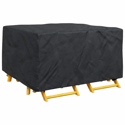 Gartenmöbelabdeckung Schwarz 150 x 150 x 75 cm 210D