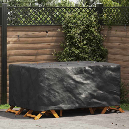 Gartenmöbelabdeckung Schwarz 172 x 113 x 73 cm 600D