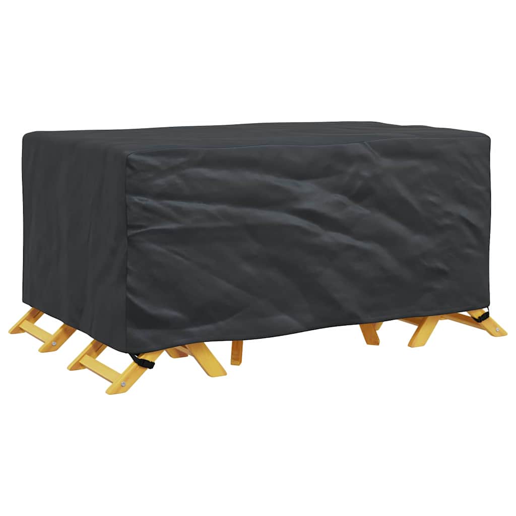 Gartenmöbelabdeckung Schwarz 172 x 113 x 73 cm 600D