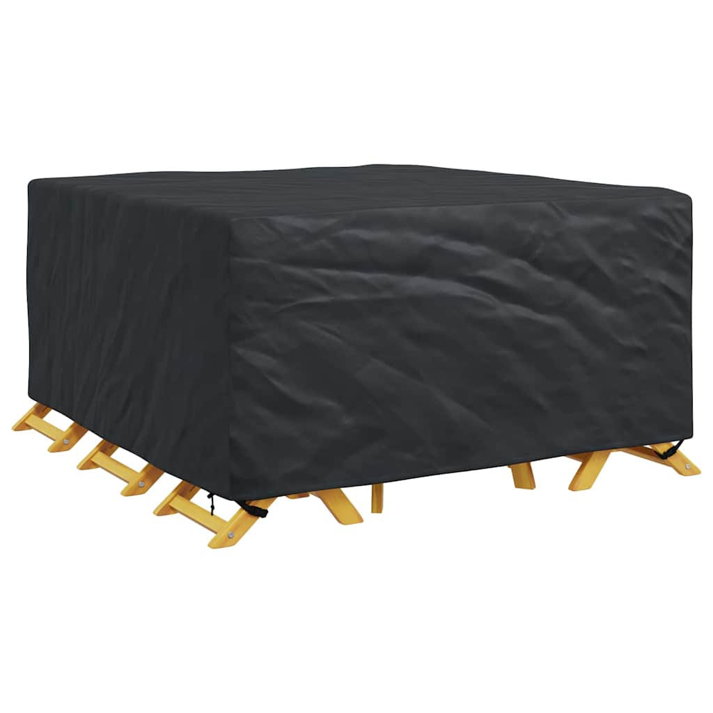 Gartenmöbelabdeckung Schwarz 180 x 190 x 85 cm 420D