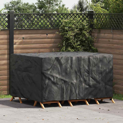 Gartenmöbelabdeckung Schwarz 180 x 140 x 90 cm 210D