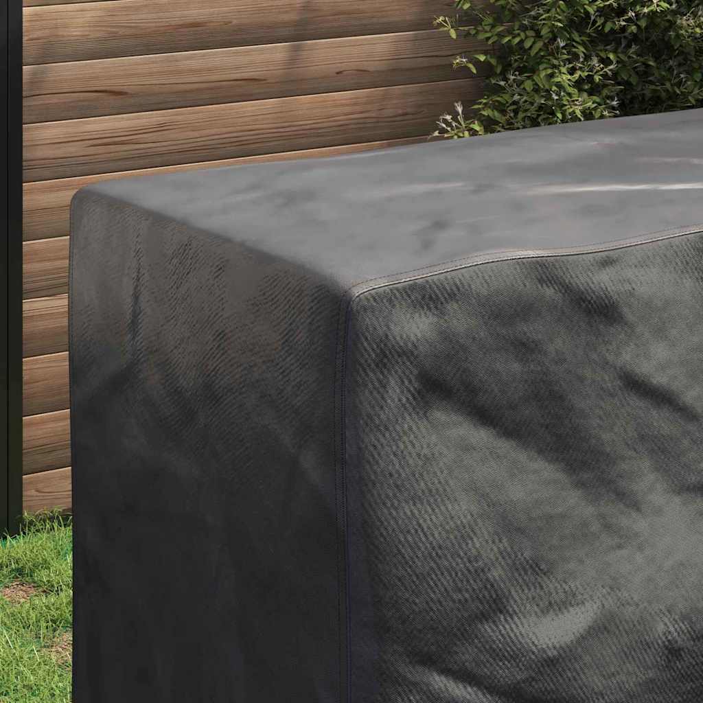 Gartenmöbelabdeckung Schwarz 180 x 70 x 90 cm 210D