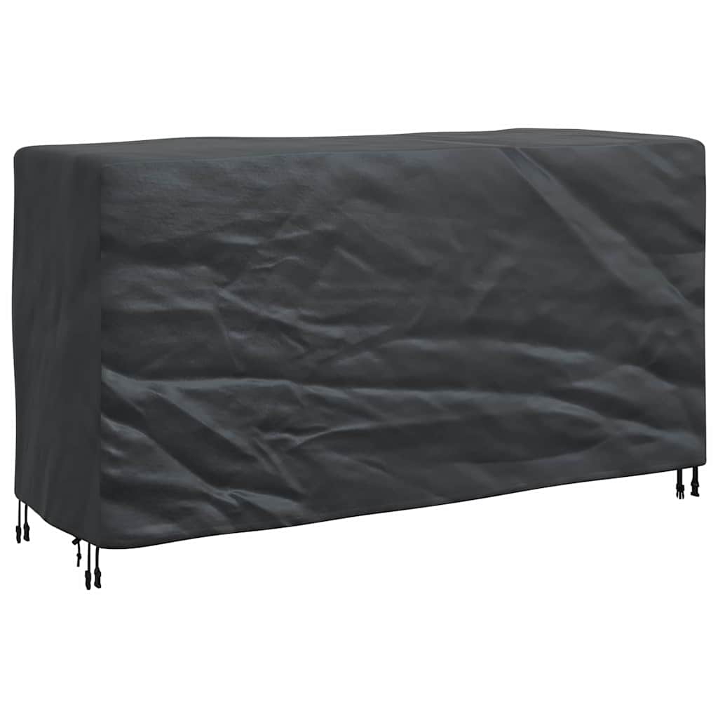 Gartenmöbelabdeckung Schwarz 180 x 70 x 90 cm 210D