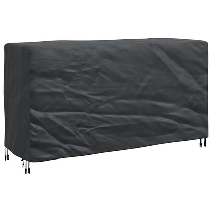 Gartenmöbelabdeckung Schwarz 180 x 70 x 90 cm 210D