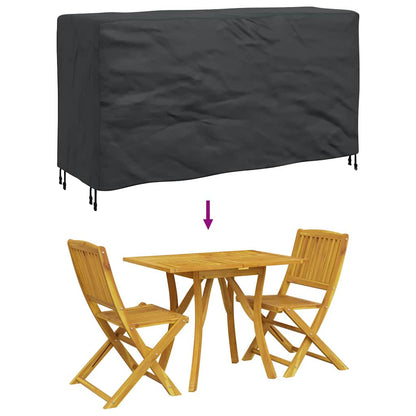 Gartenmöbelabdeckung Schwarz 180 x 70 x 90 cm 600D
