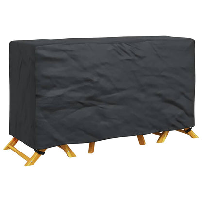 Gartenmöbelabdeckung Schwarz 180 x 70 x 90 cm 600D