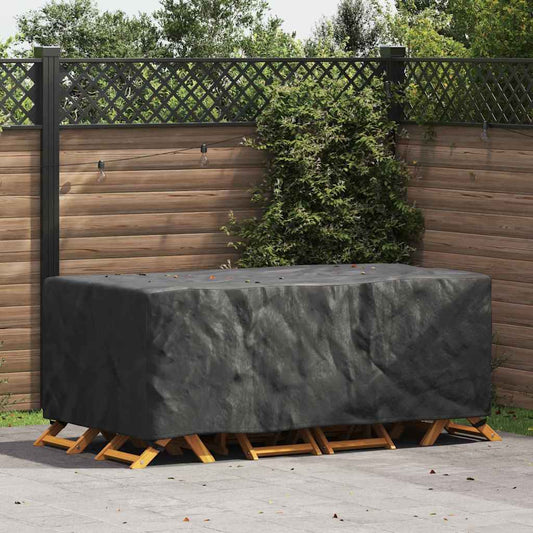 Gartenmöbelabdeckung Schwarz 200 x 110 x 70 cm 420D