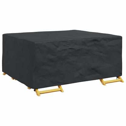 Gartenmöbelabdeckung Schwarz 200 x 165 x 80 cm 420D