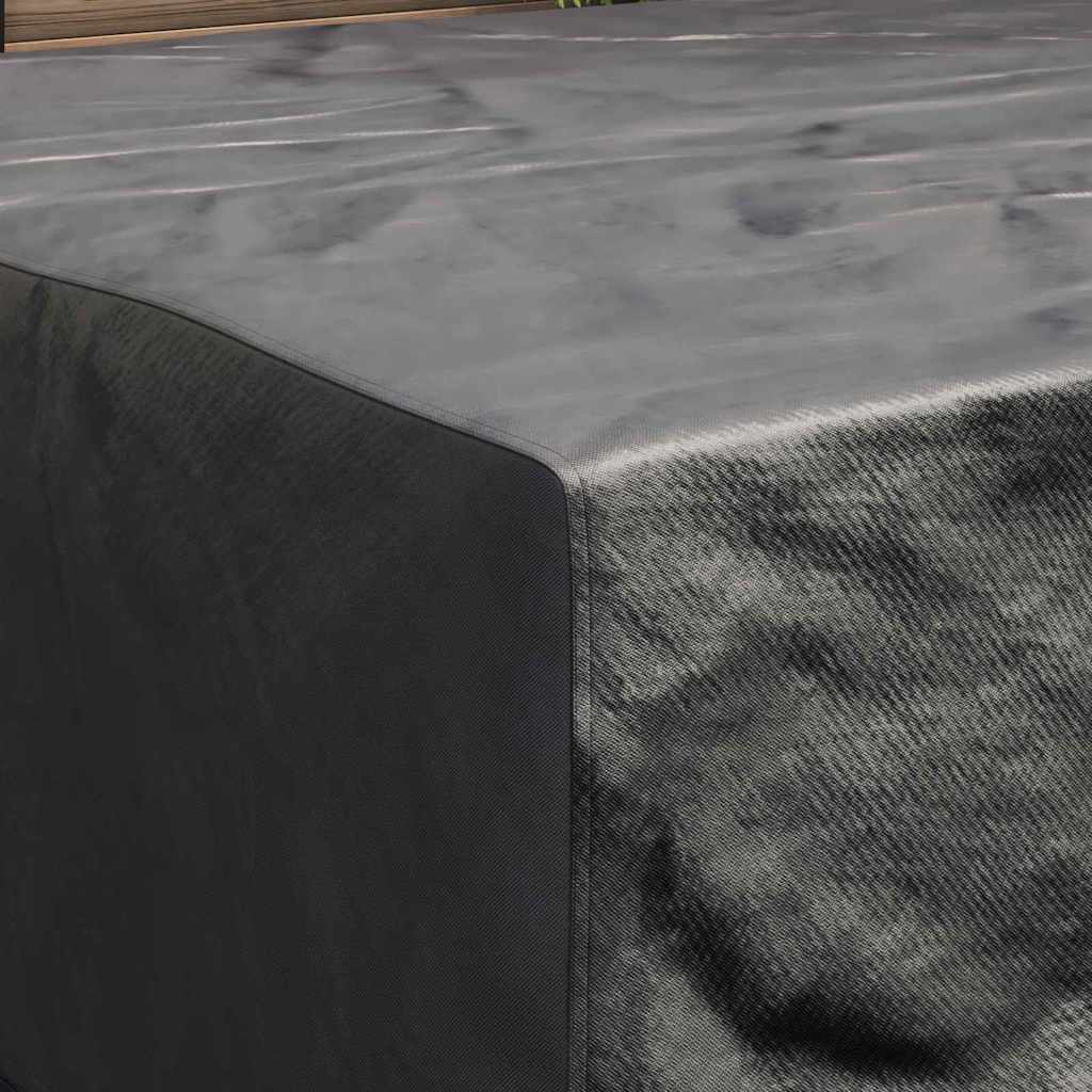 Gartenmöbelabdeckung Schwarz 210 x 200 x 70 cm 600D