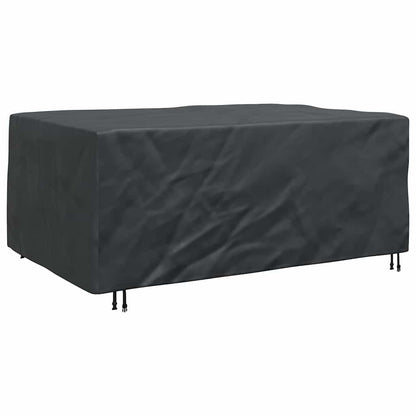 Gartenmöbelabdeckung Schwarz 210 x 130 x 70 cm 600D