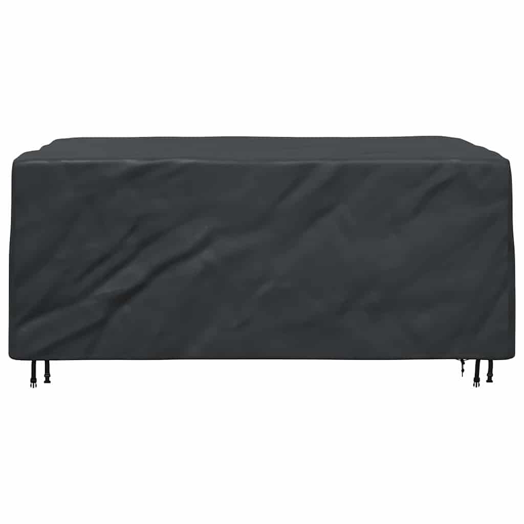 Gartenmöbelabdeckung Schwarz 210 x 130 x 70 cm 600D