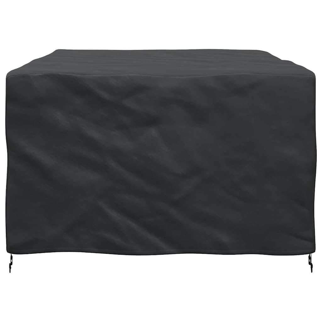 Gartenmöbelabdeckung Schwarz 210 x 130 x 70 cm 600D