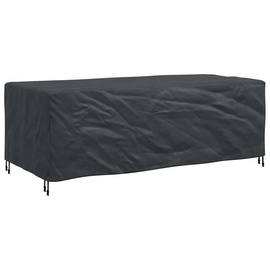 Gartenmöbelabdeckung Schwarz 220 x 110 x 70 cm 210D
