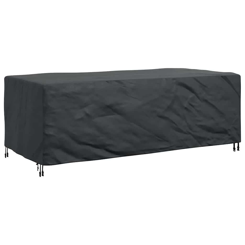 Gartenmöbelabdeckung Schwarz 220 x 110 x 70 cm 210D