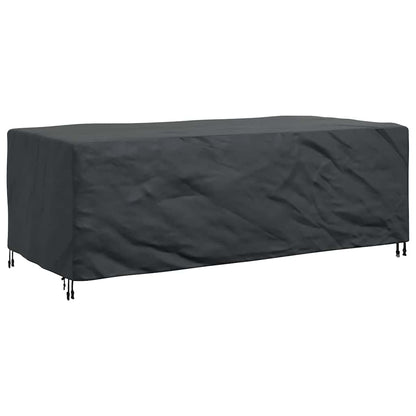 Gartenmöbelabdeckung Schwarz 220 x 110 x 70 cm 210D